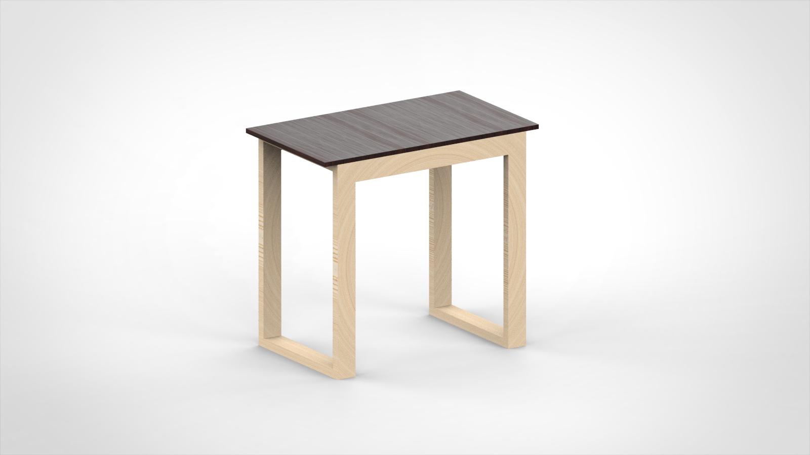 木制边桌 _ 小桌子(宜家风格)