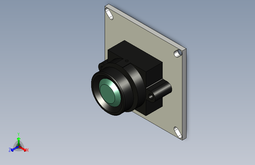 相机 RS485_RS232_STEP_模型图纸下载 – 懒石网
