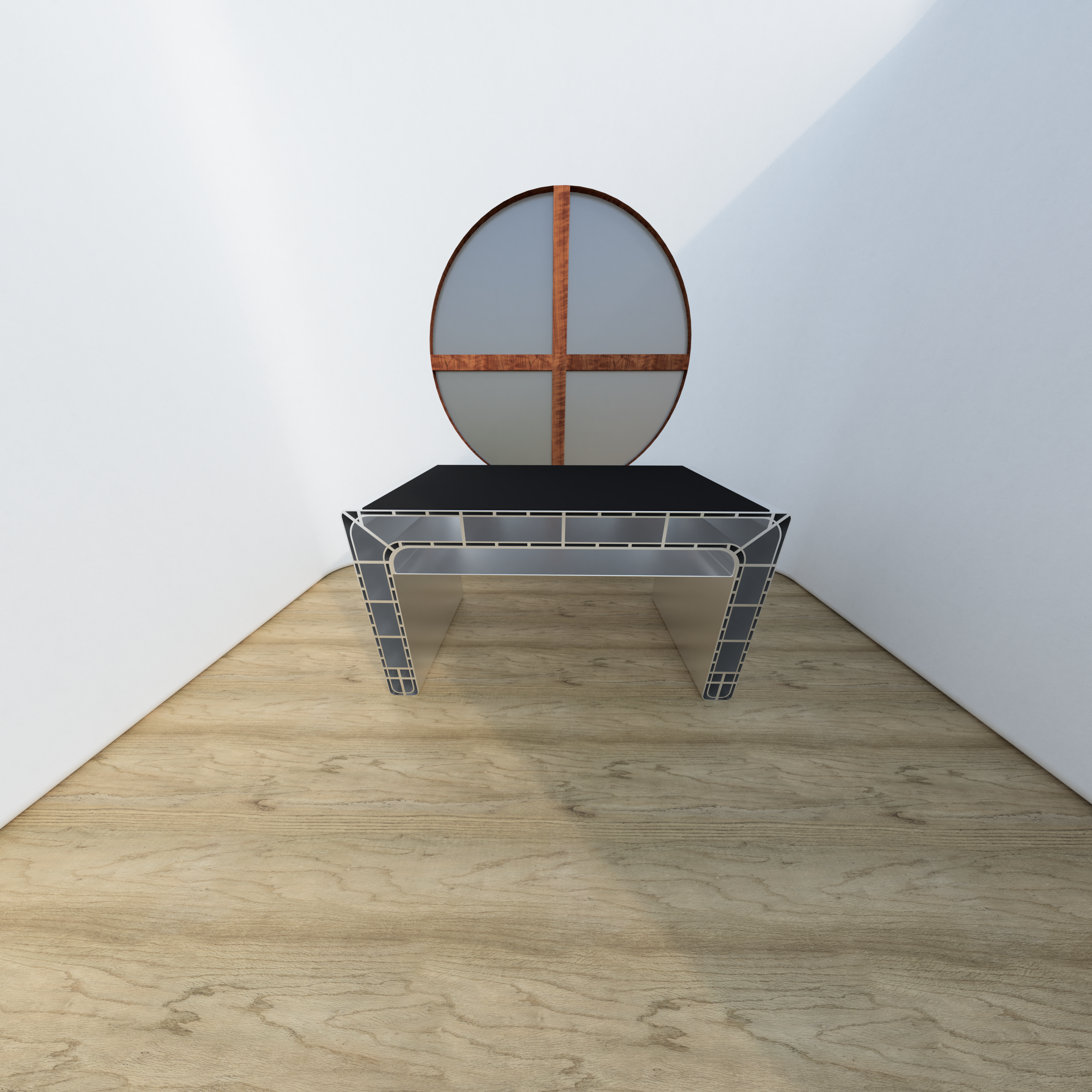 未来派型办公桌_桌子和椅子