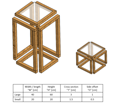无限边桌 - 3D参数设计