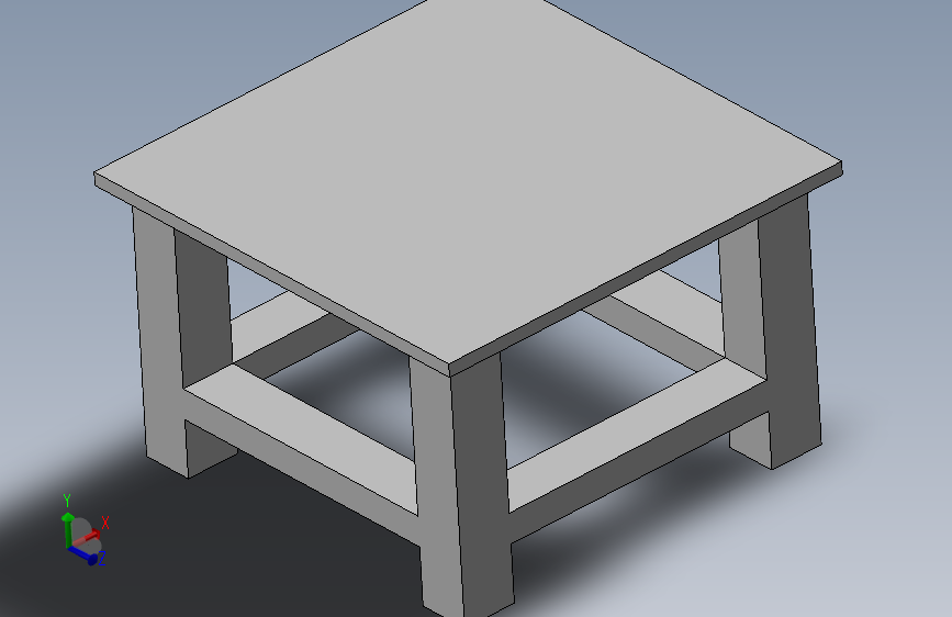 制作桌子
