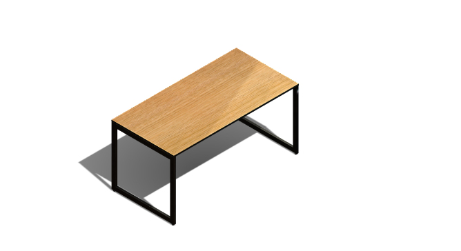 桌子 1600x800x750 _ Solidworks 教程