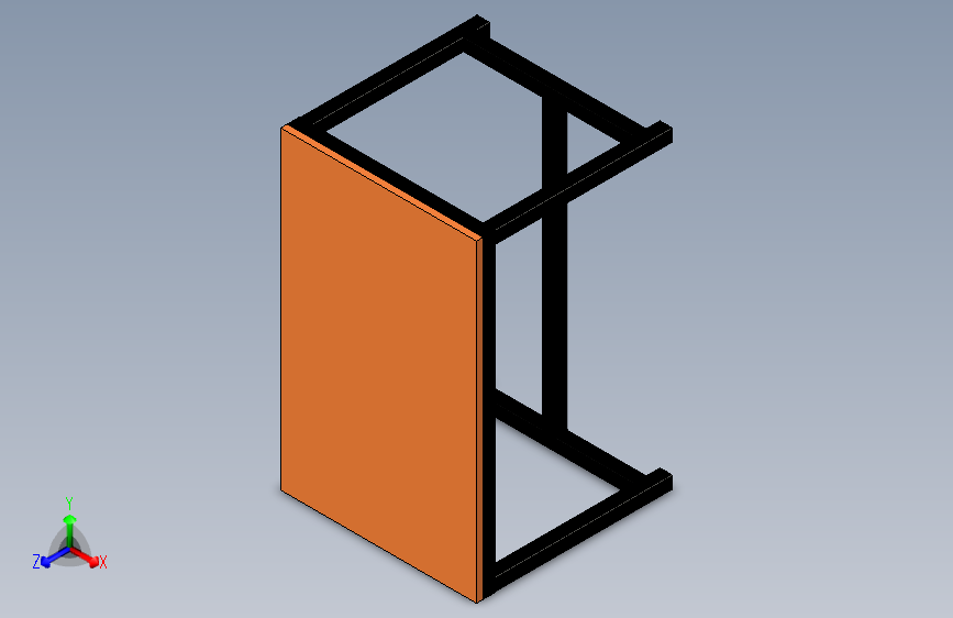 桌子 木头 0.75x1.2x0.75