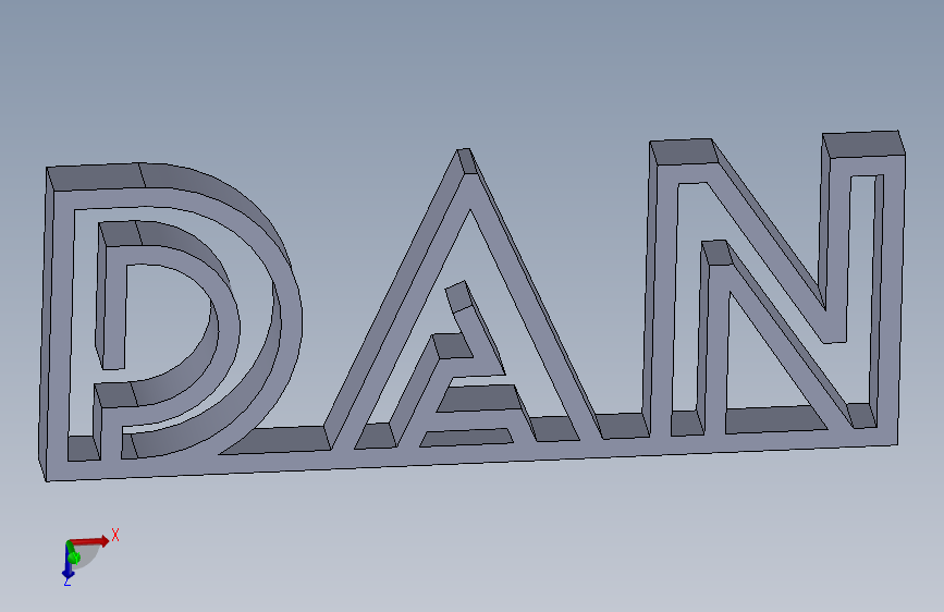3D打印名称