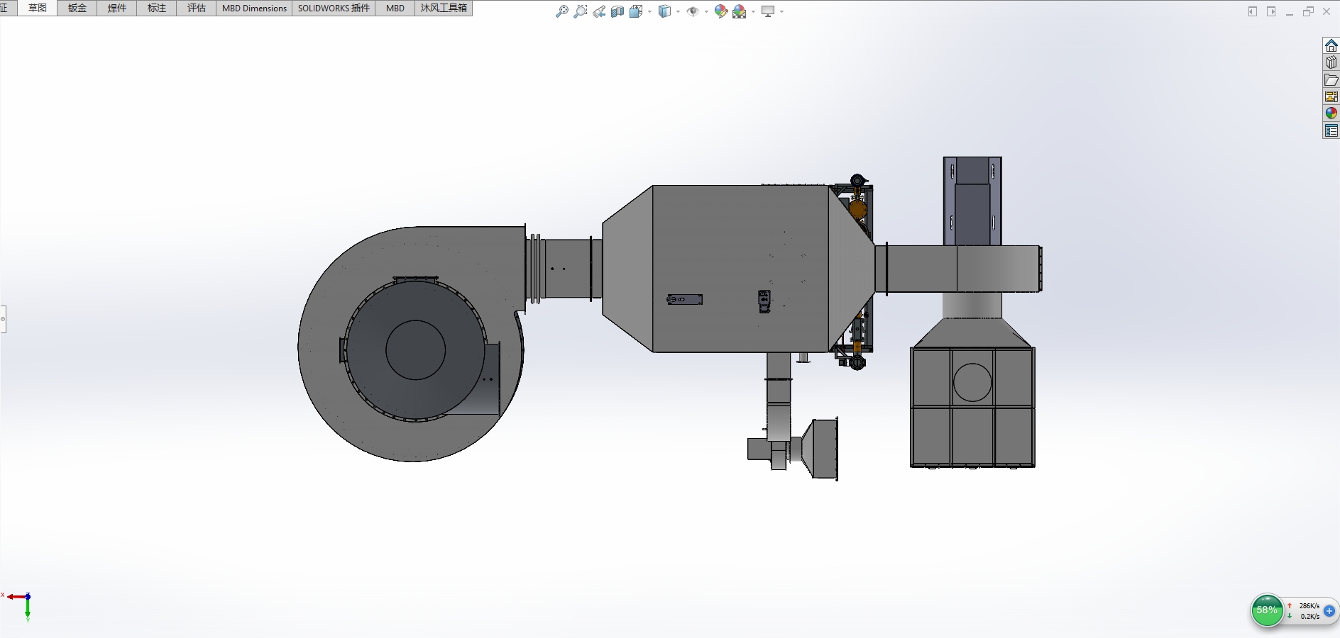 2200A.00闪蒸机系统