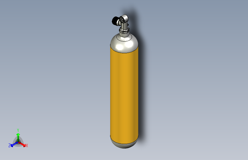 3L 潜水气瓶 (小瓶)