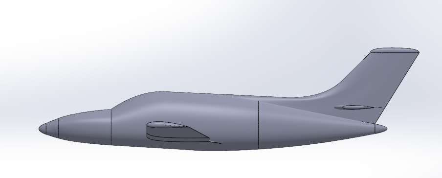 Cessna 421 Solidworks 模型