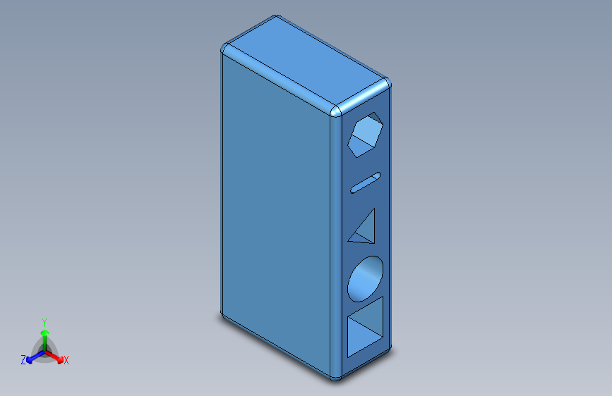 打印速度块 3D 打印机用于测试打印速度