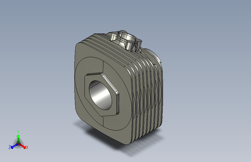 风冷2冲程发动机比赛气缸