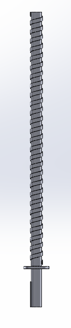 集成操作的飞艇桅杆