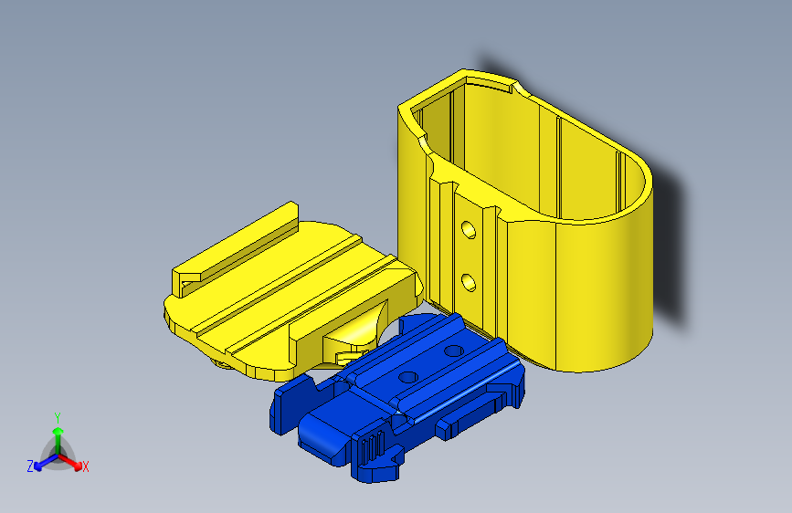 索尼运动相机山地车车架侧装