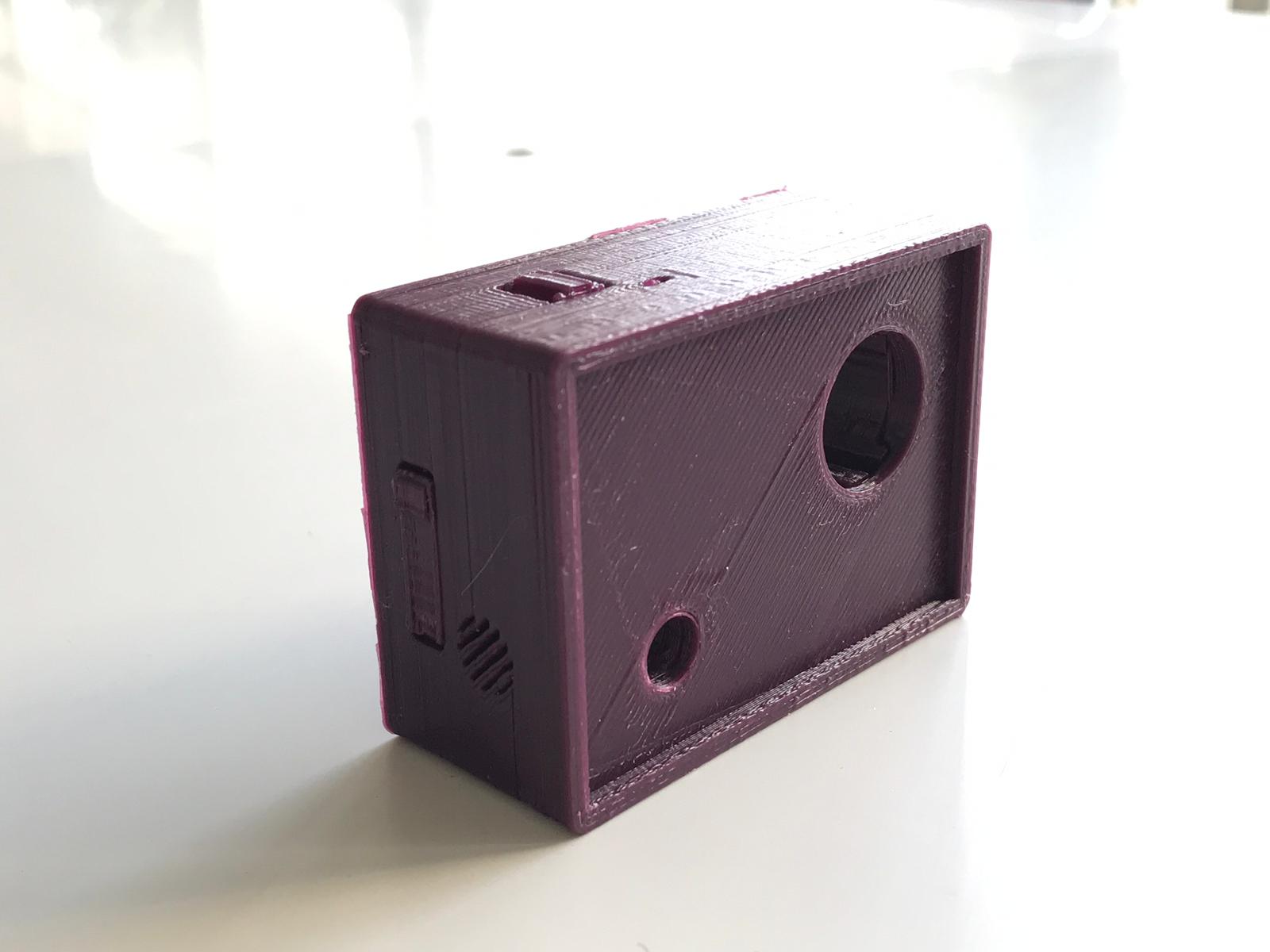 真实原型 3D 打印运动相机 CAD_CAE_CAM