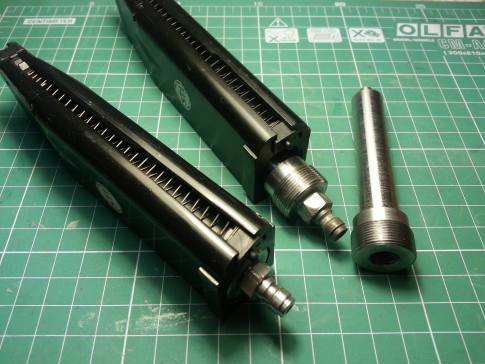 Airsoft KJW CO2 弹匣适配器用于 HPA