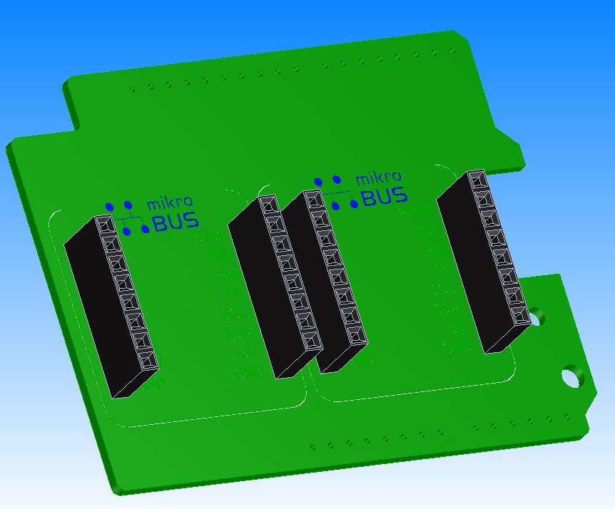 Arduino UNO Click Shield 用于 mikroBUS