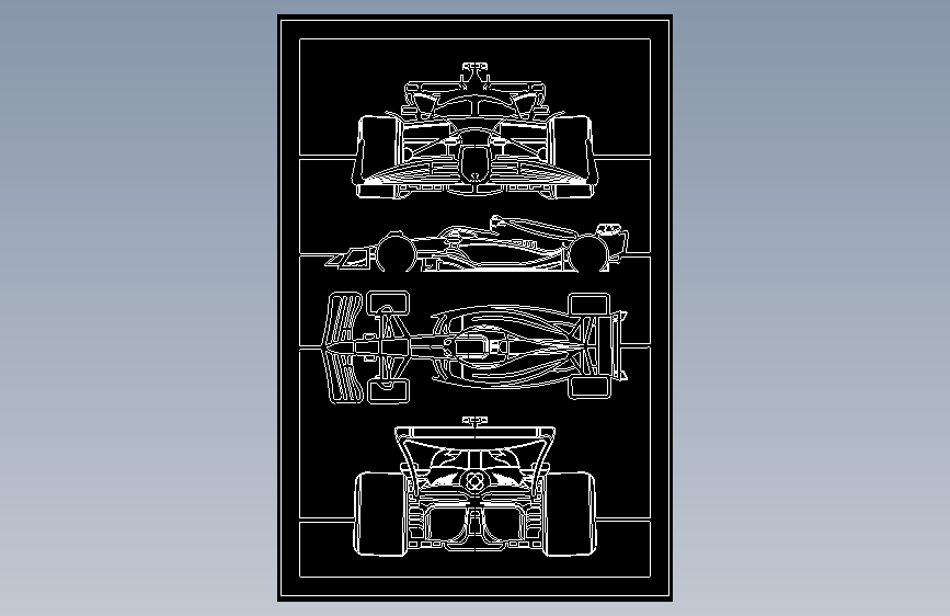 F1汽车框架