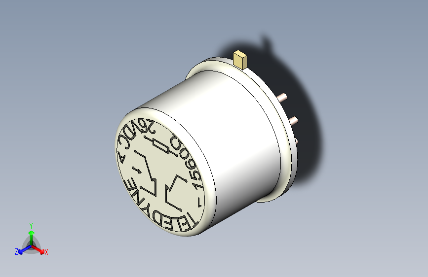 Teledyne 412继电器在TO-5壳体中