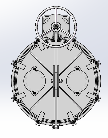 船用 转动式油舱盖