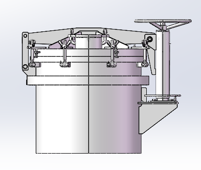 船用 转动式油舱盖