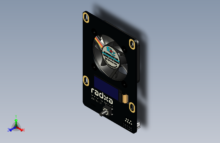 Radxa Penta SATA 顶板