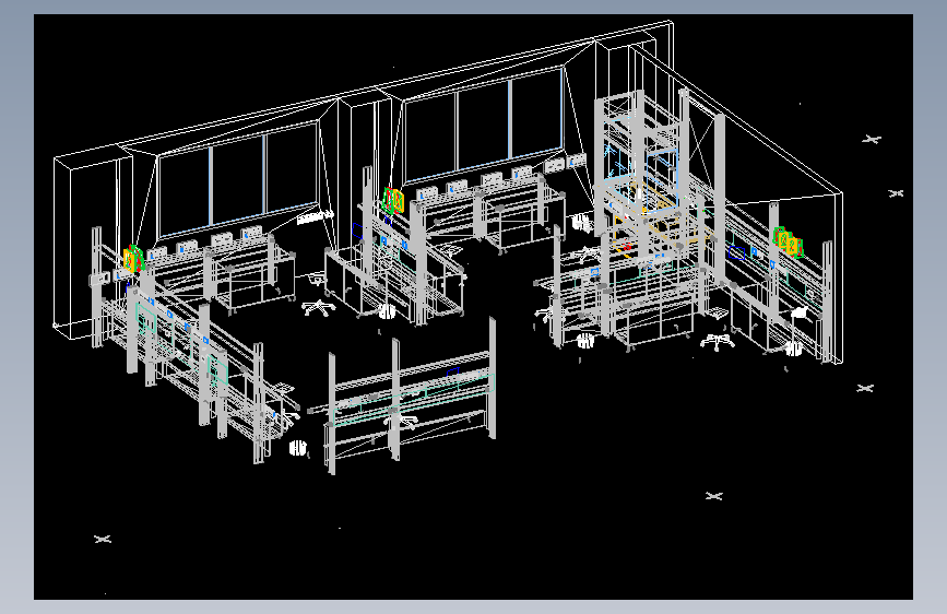 实验室家具与3D PDF