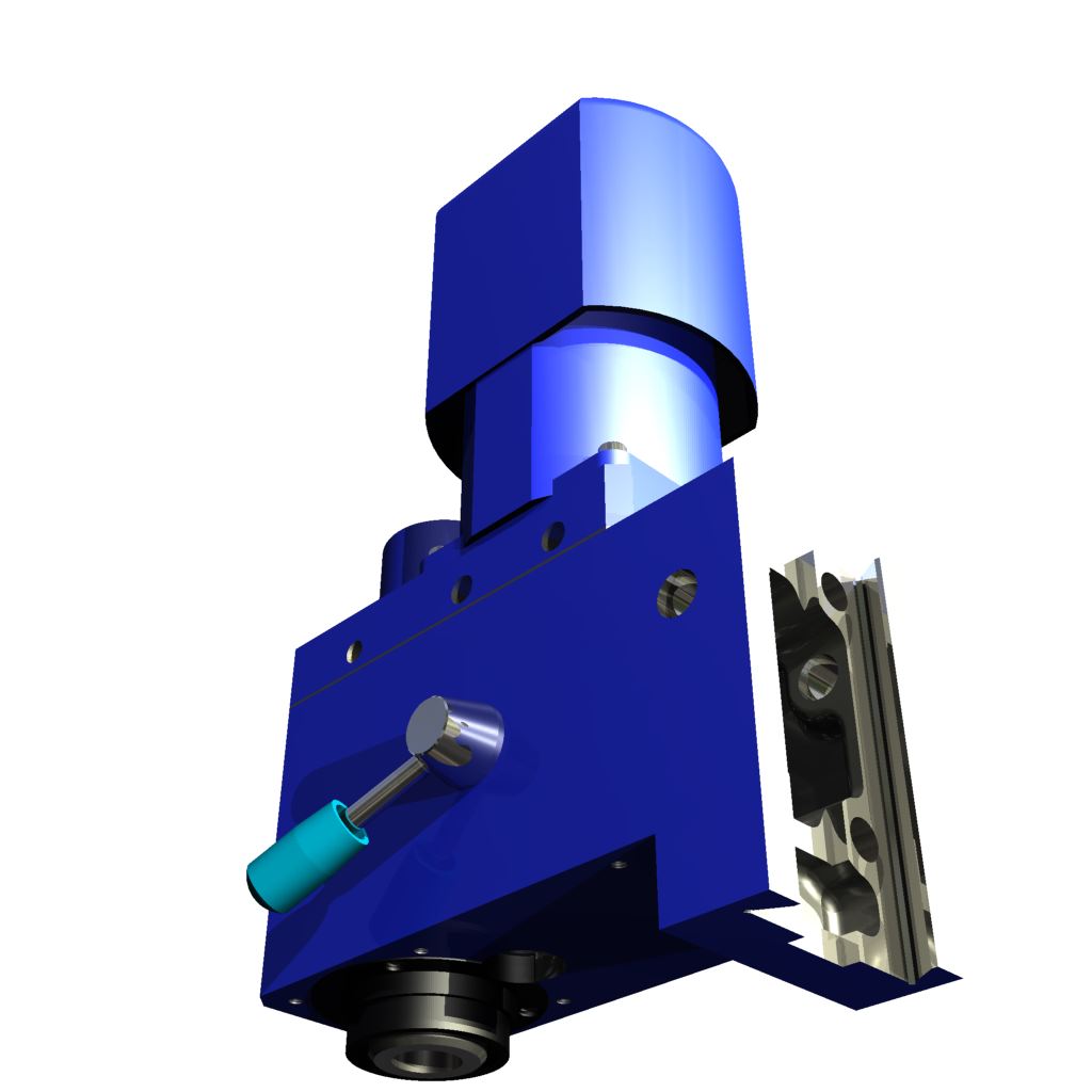 铣床头 (Milling unit)
