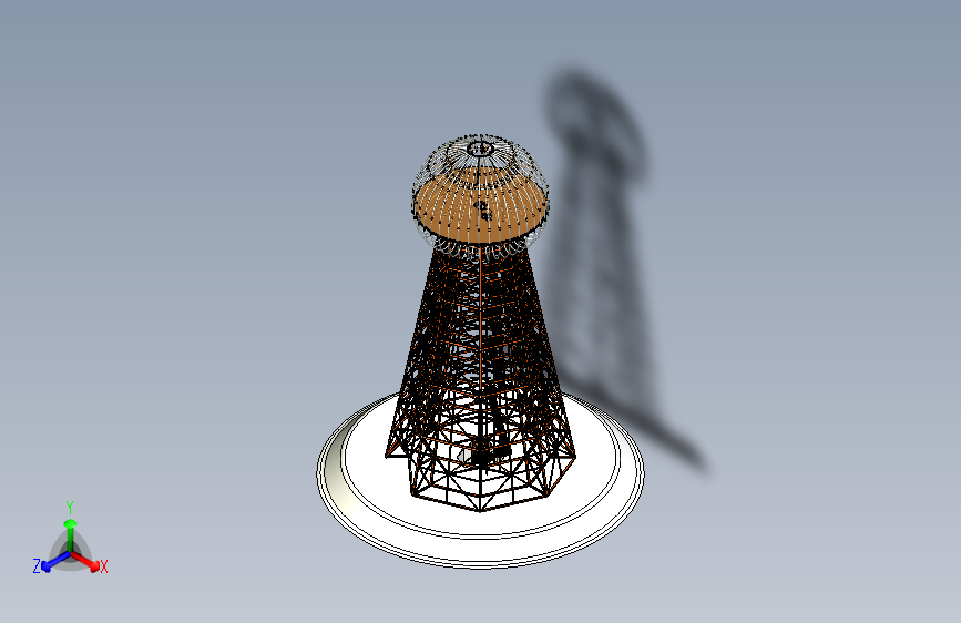 电塔输电塔tesla-tower-1