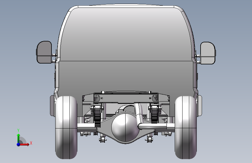 RAM 2500 重型(HD)皮卡车 正面视图