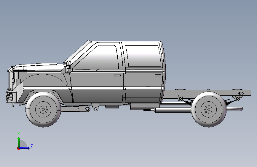 RAM 2500 重型(HD)皮卡车 左侧视图