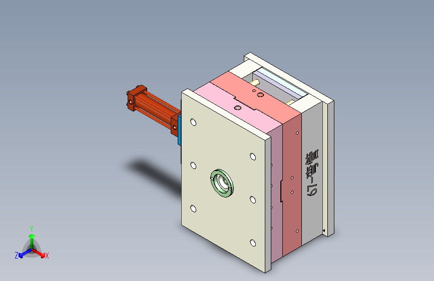 弯管模具3Dstp 1151327