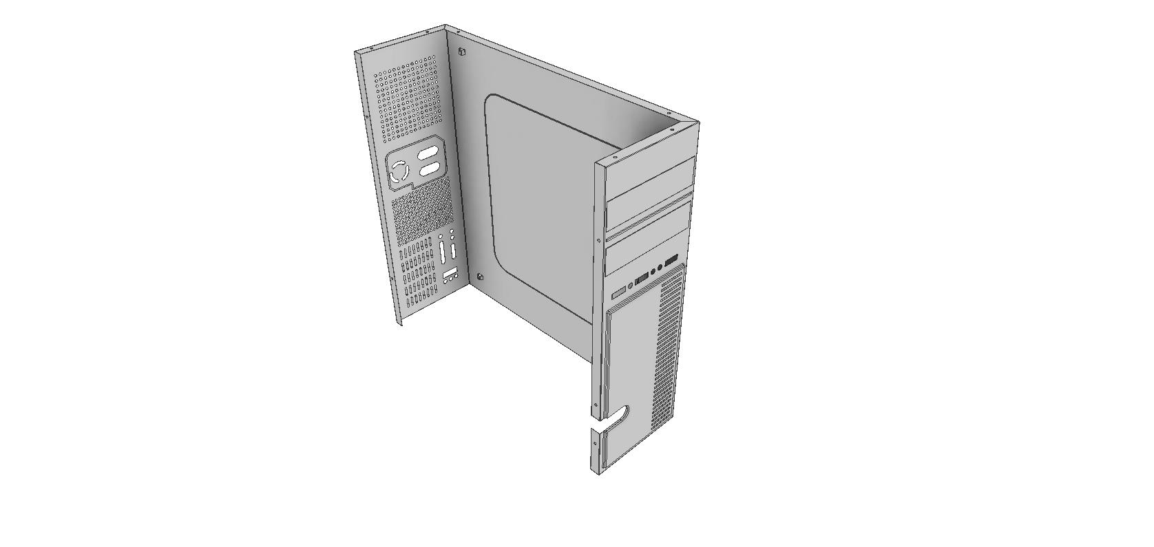 CPU 机箱框架