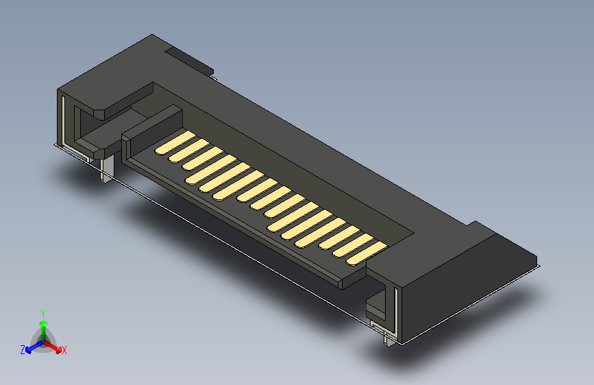 SATA 15P 表面贴装型A (1)