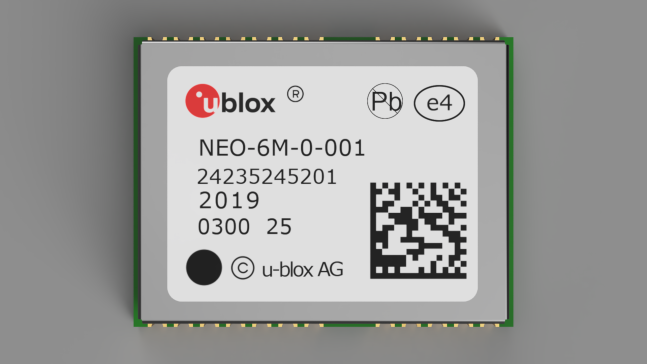 U Blox NEO-6M-0-001GPS芯片