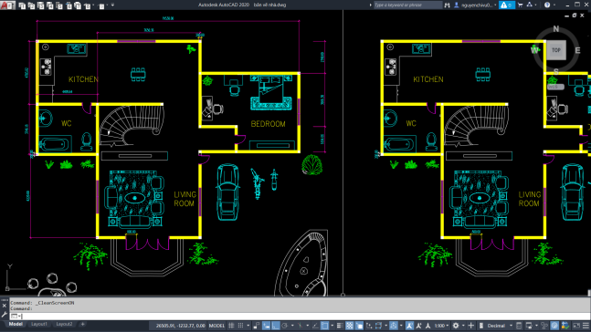 制作简单的房屋平面图 _ Solidworks 3D & AutoCAD 2D