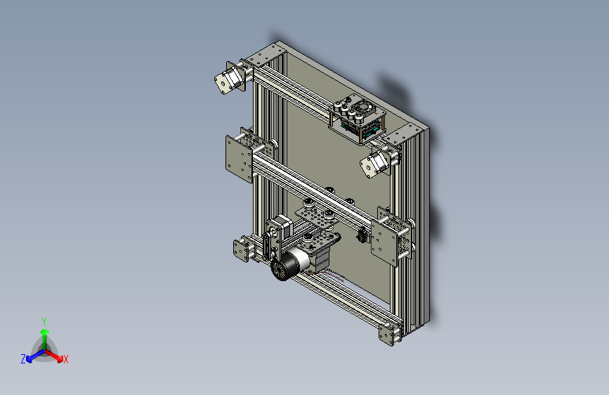 CNC 核心xy 箭头切割3