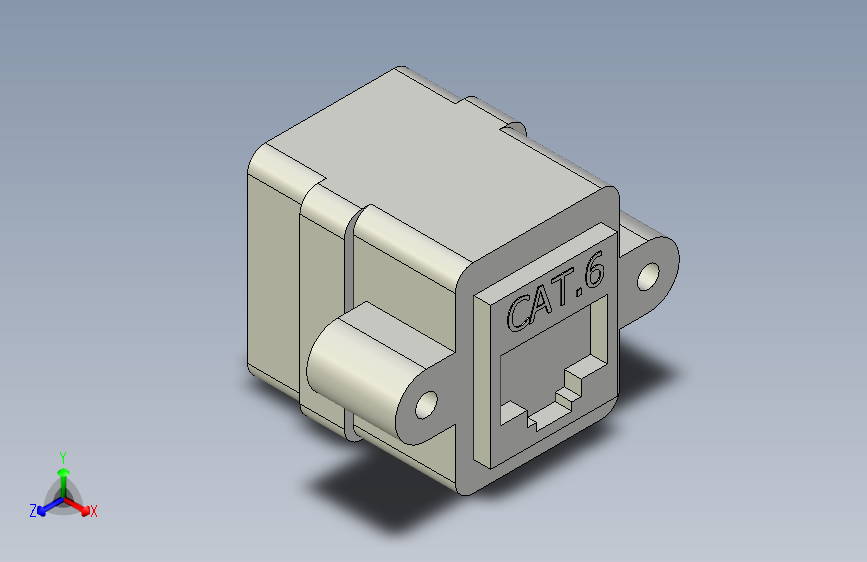 DELOCK 85124 Rj45 母头 - Rj45 母头