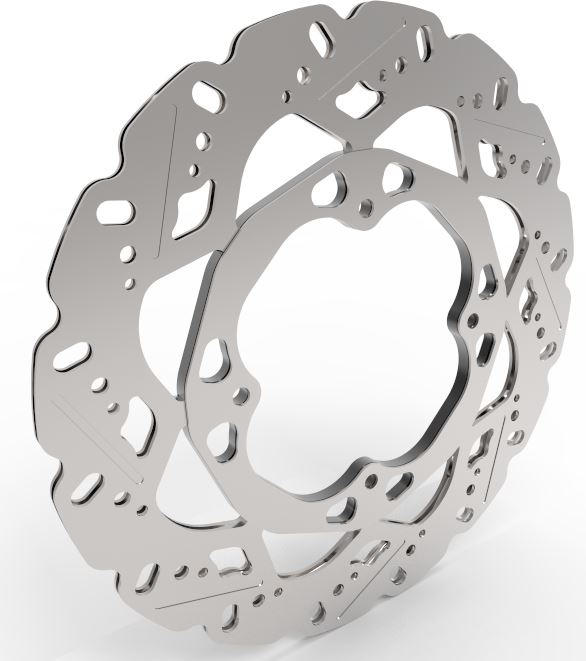 Formula Student _ FSAE 全浮动通气制动盘 220mm 直径 M6 100 PCD 560g