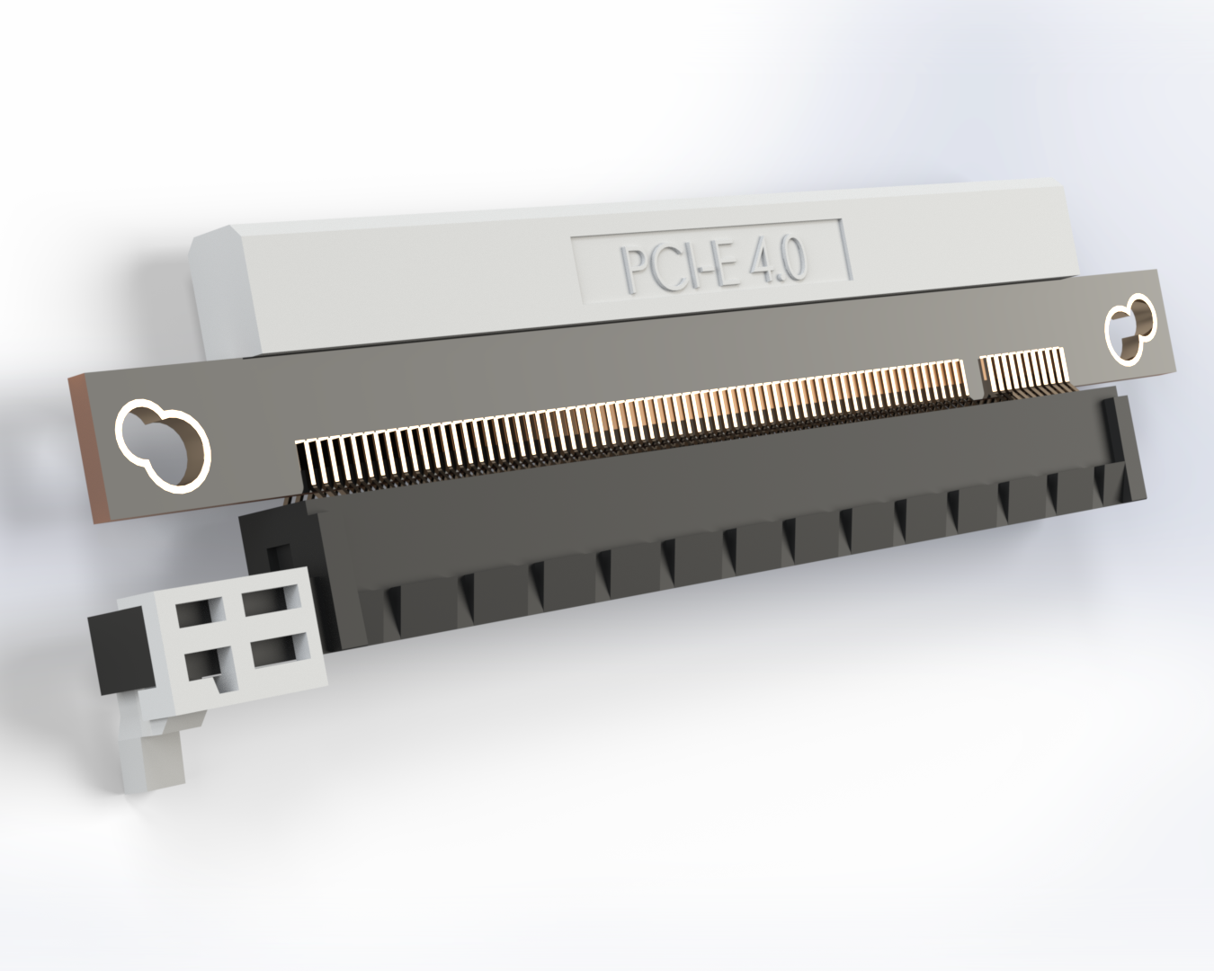 Lotes PCIe 4.0 16x 连接器 - SLDPRT