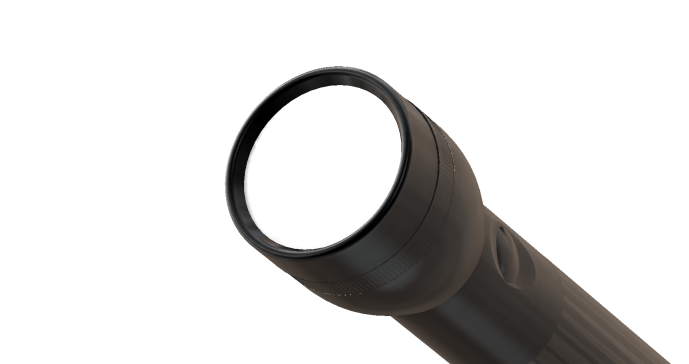 Maglite 6D电池大手电筒军队_警察手电筒
