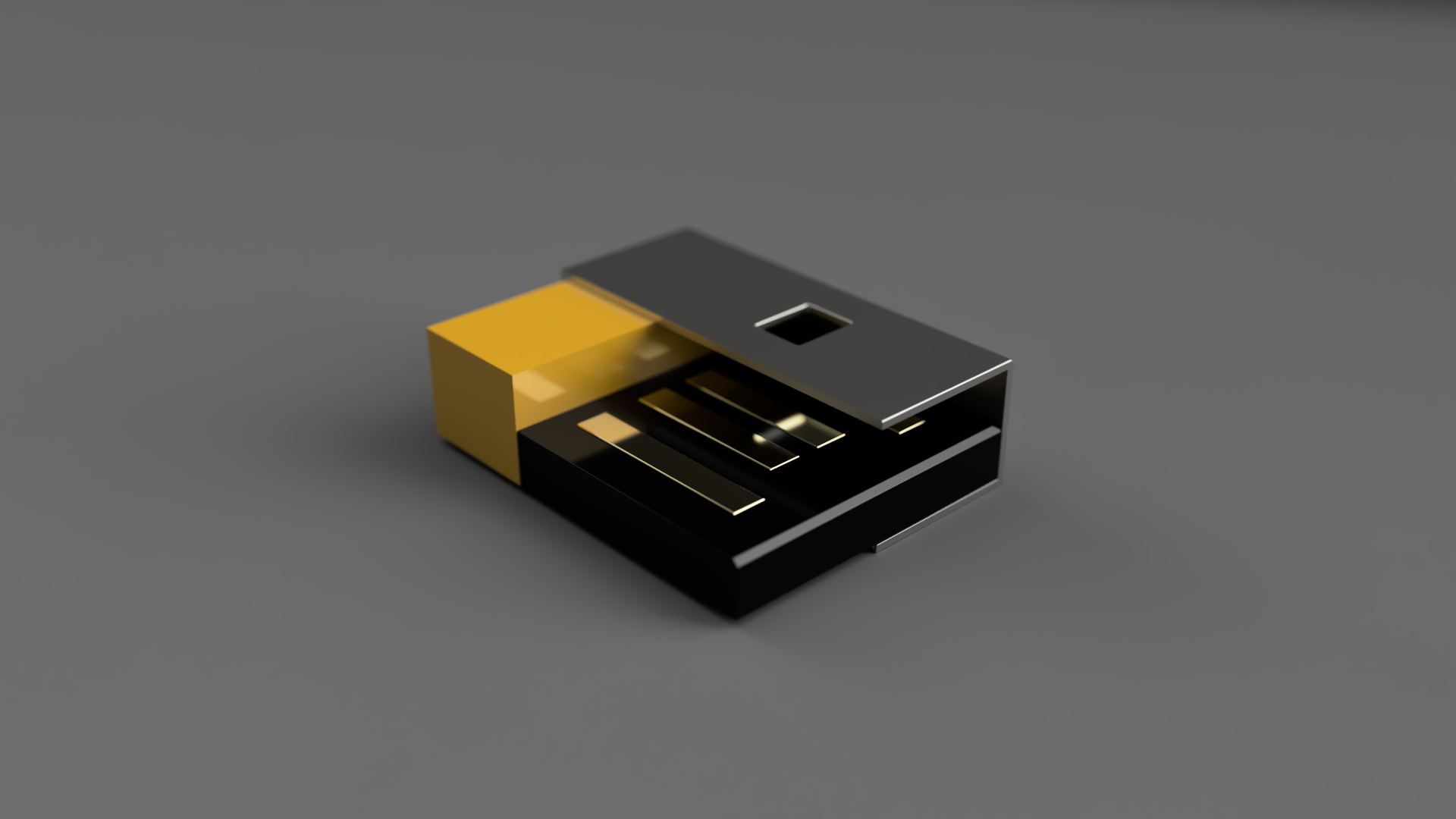 USB A型公连接头