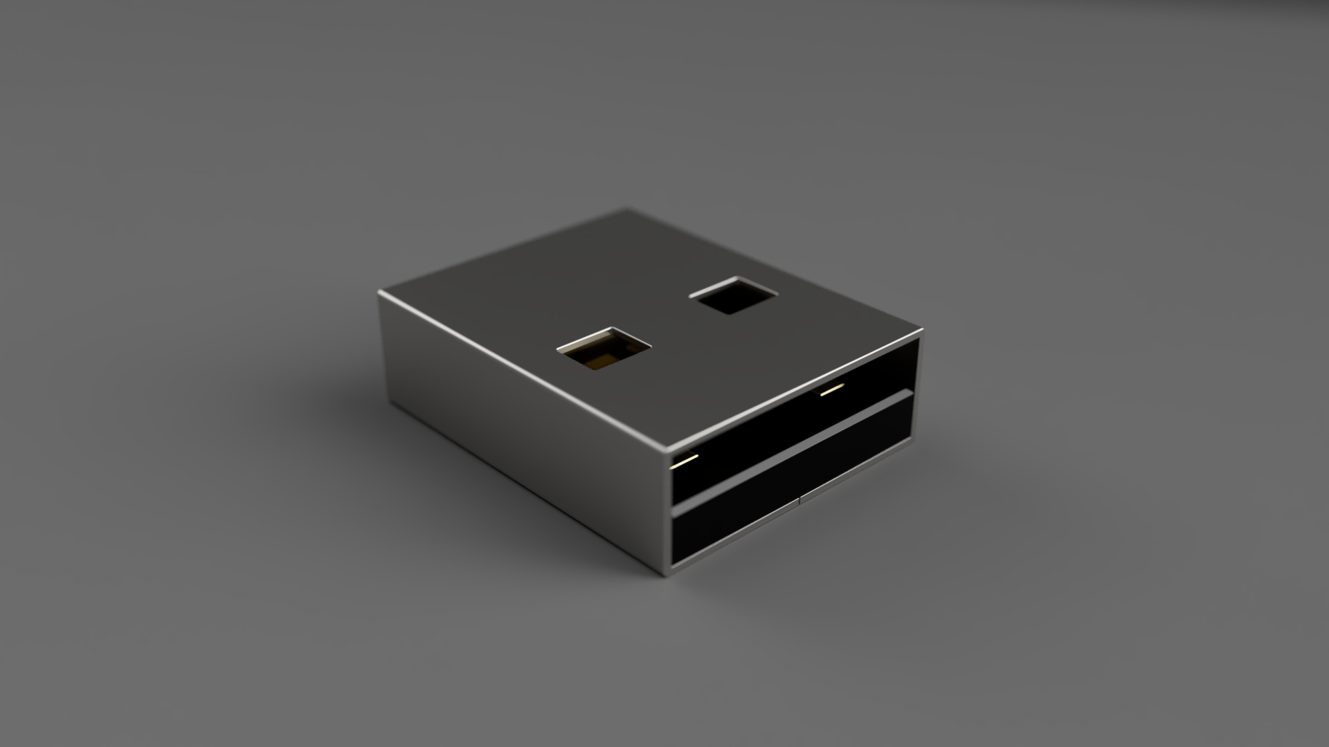 USB A型公连接头