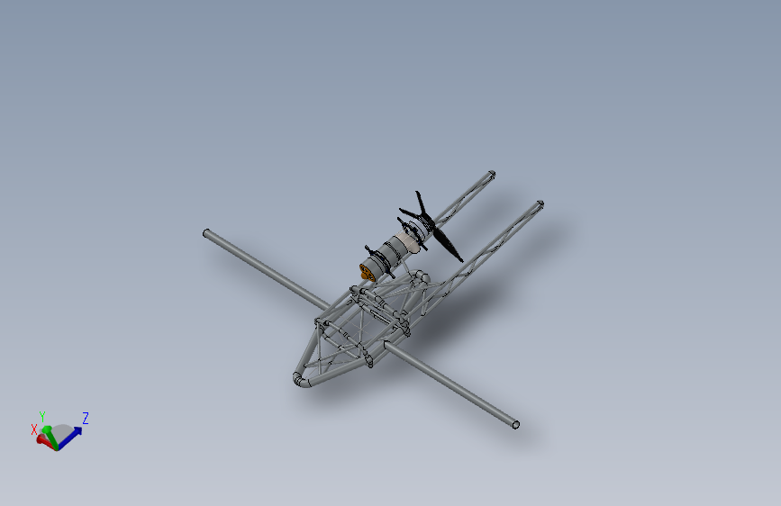 不完整的地面效应车辆管状底盘