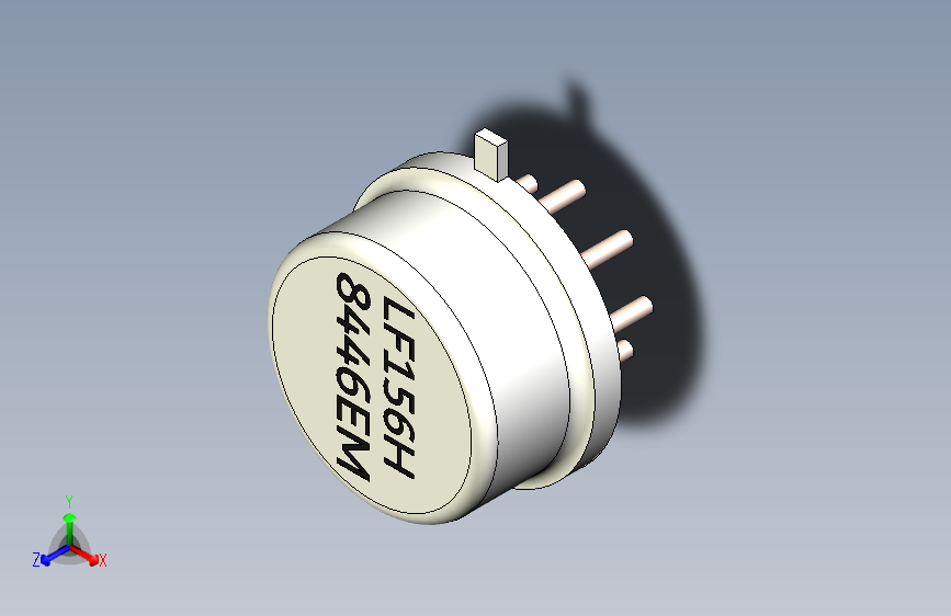 TO-99 LF156H 8引脚运算放大器 TO99 AMD