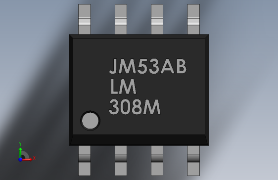 LM308M运算放大器，SO-8封装