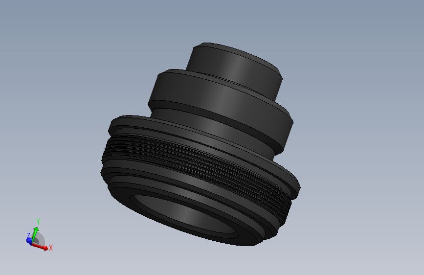 Aerotech 54mm 螺纹前扣闭合装置 (54FCT)