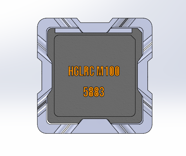 HGLRC M100-5883 带支架的GPS