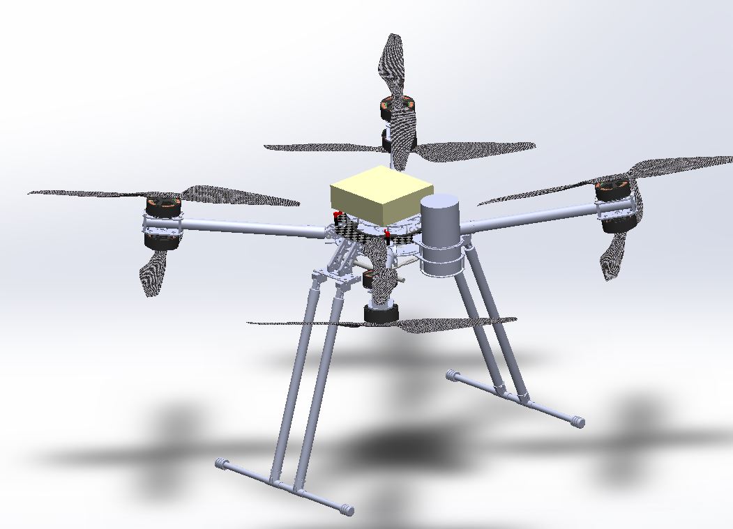 UAV X8 双螺旋桨