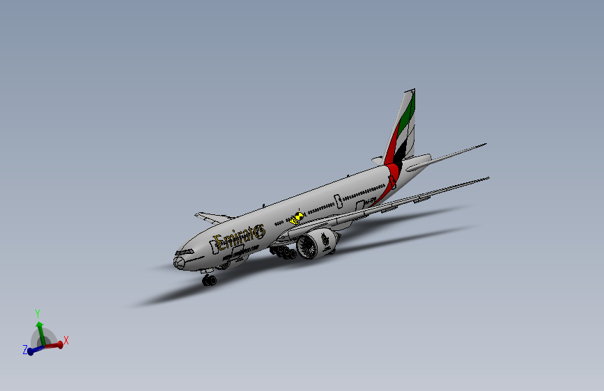 阿联酋航空 B77-300ER