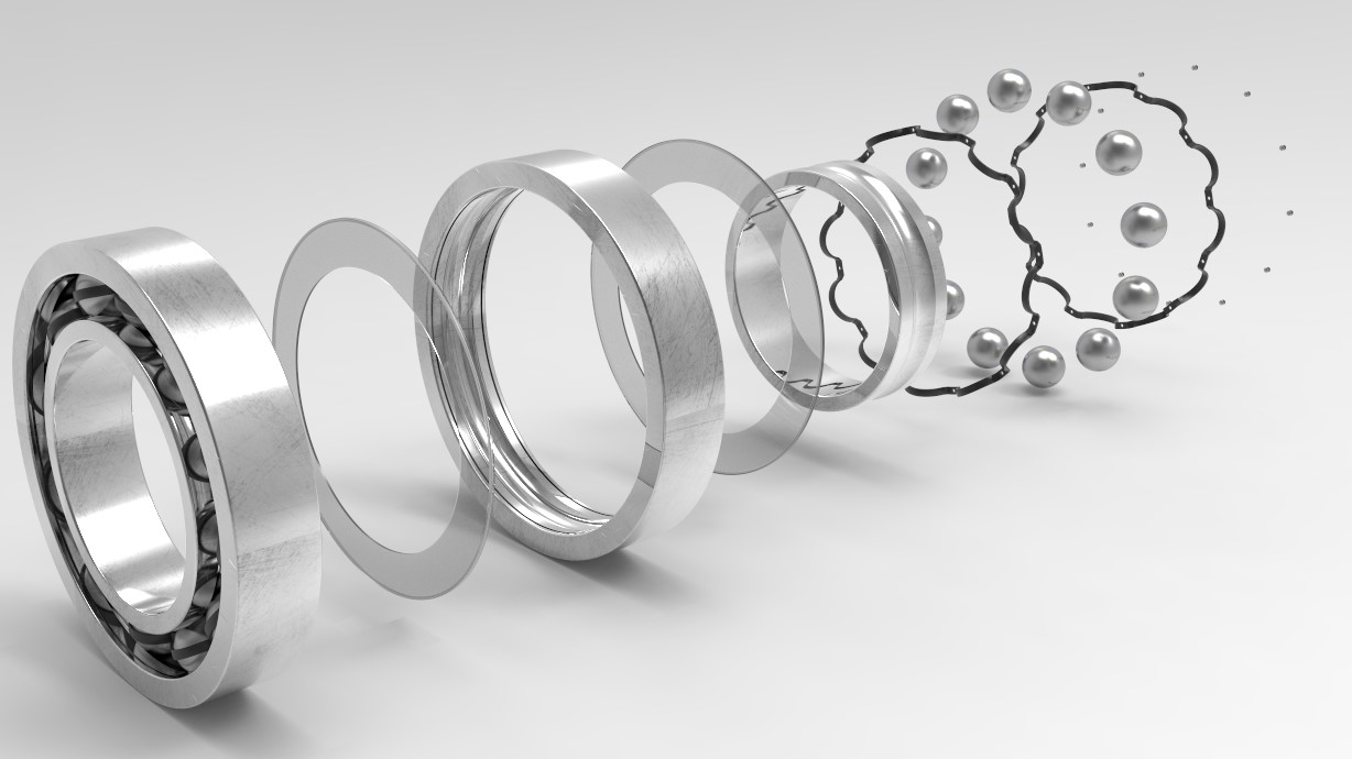 滚珠轴承 - 常规装配