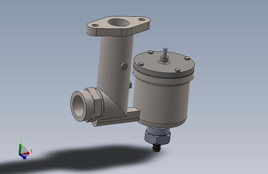 化油器 SolidWorks 图纸