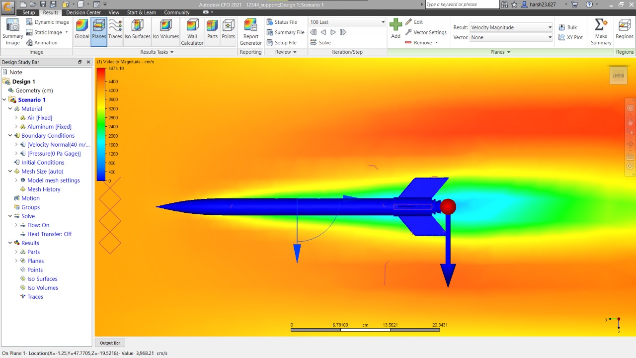 模型火箭计算流体动力学文件